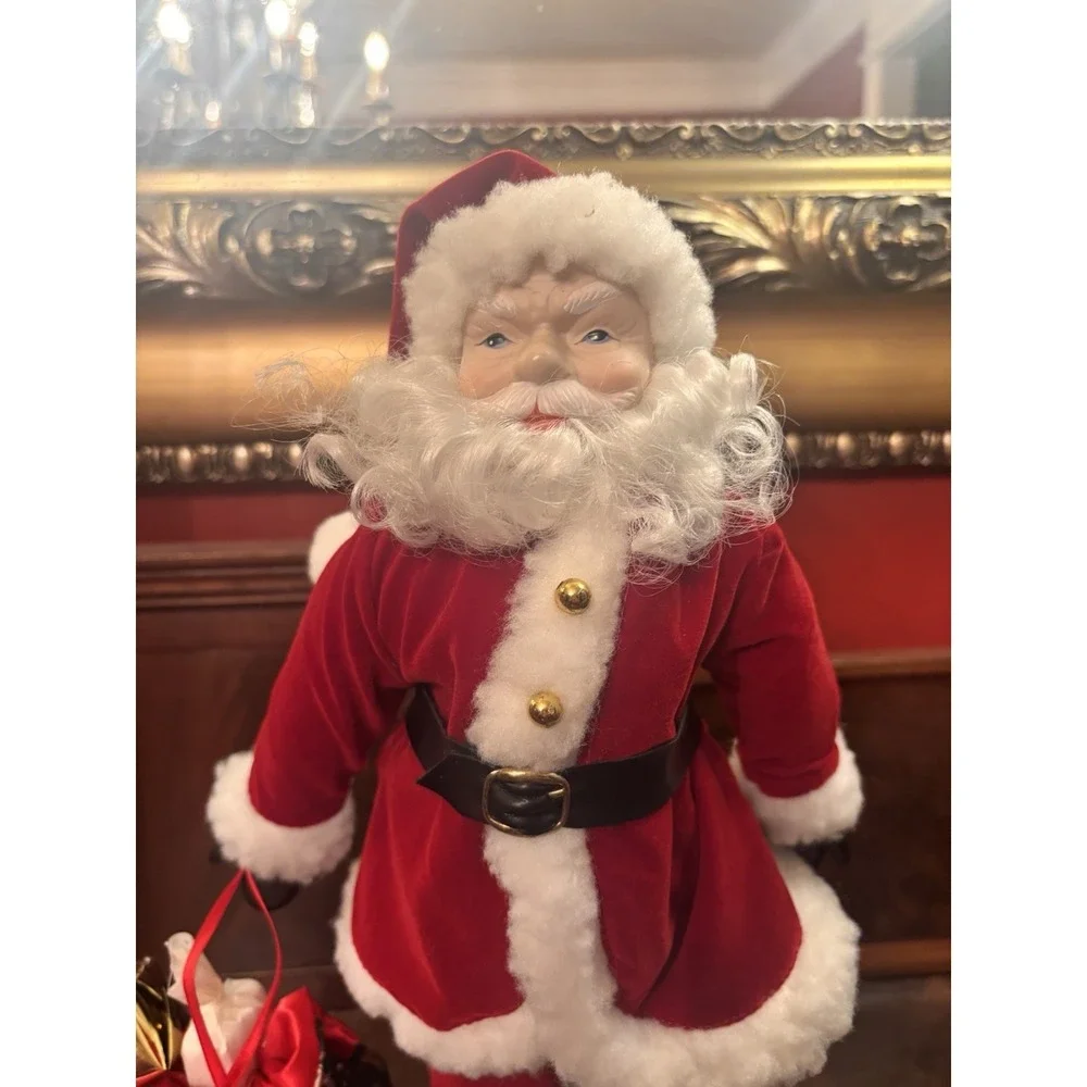 Vintage 1992 Christmas Fantasy Santa Claus Doll 15